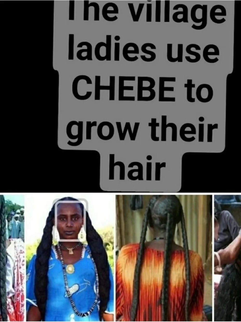 Chebe Deep Conditioning Hair Mask - White & Black Jar